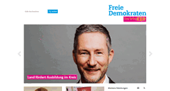 Desktop Screenshot of fdp-kreis-herford.de
